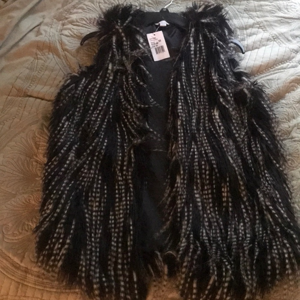Feather vest